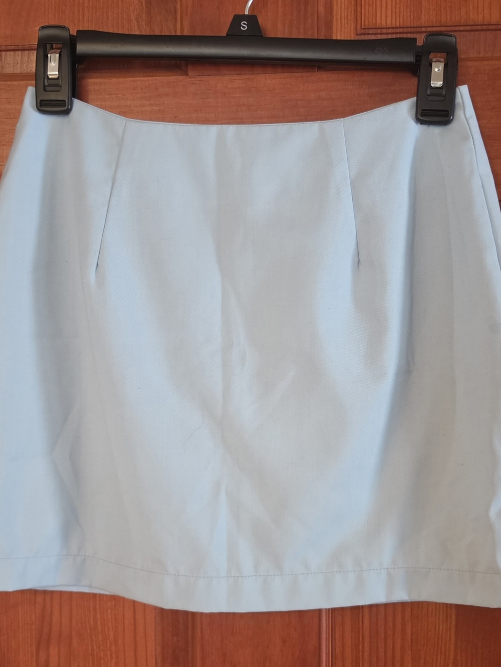 Danielle Guizio Light Blue Mini Skirt, Size S
